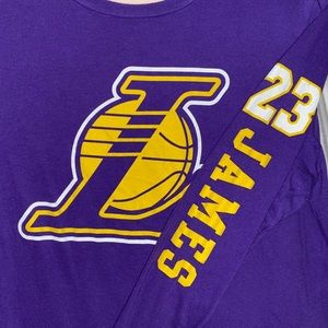 Lebron James Lakers 23 fanatics long sleeve shirt